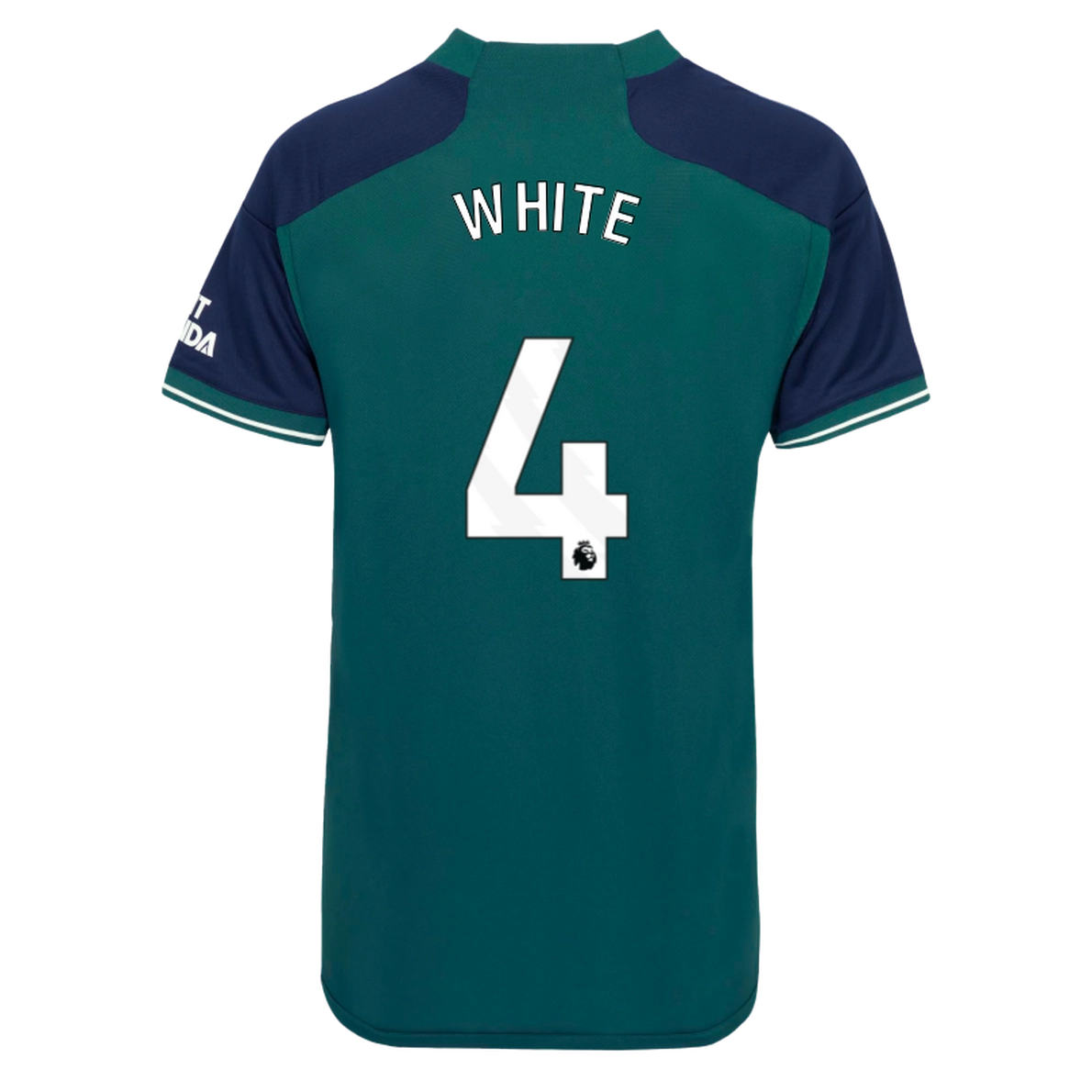 arsenal damen 2324 drittes trikot – ben white Fußballtrikots | Vielfalt für jeden Spieler Fußballtrikots | Vielfalt für jeden Spieler