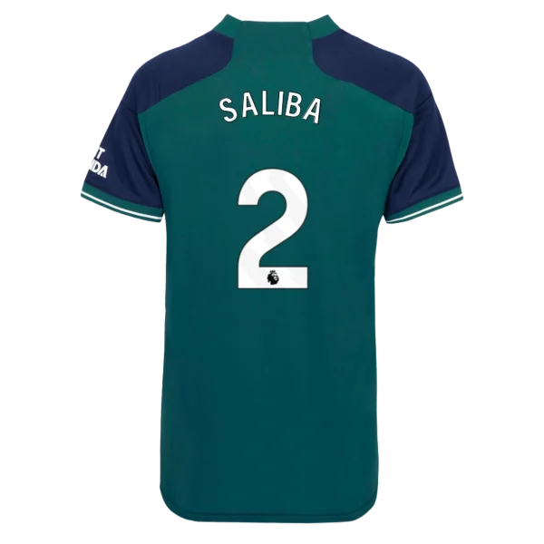 arsenal damen 2324 drittes trikot – william saliba Fußballtrikots | Vielfalt für jeden Spieler Fußballtrikots | Vielfalt für jeden Spieler