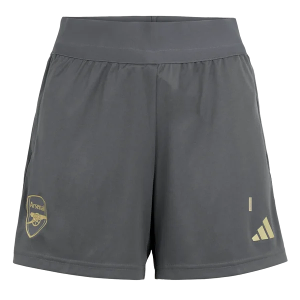 arsenal damen 2324 graue trainingsshorts – aaron ramsdale Fußballtrikots | Vielfalt für jeden Spieler Fußballtrikots | Vielfalt für jeden Spieler