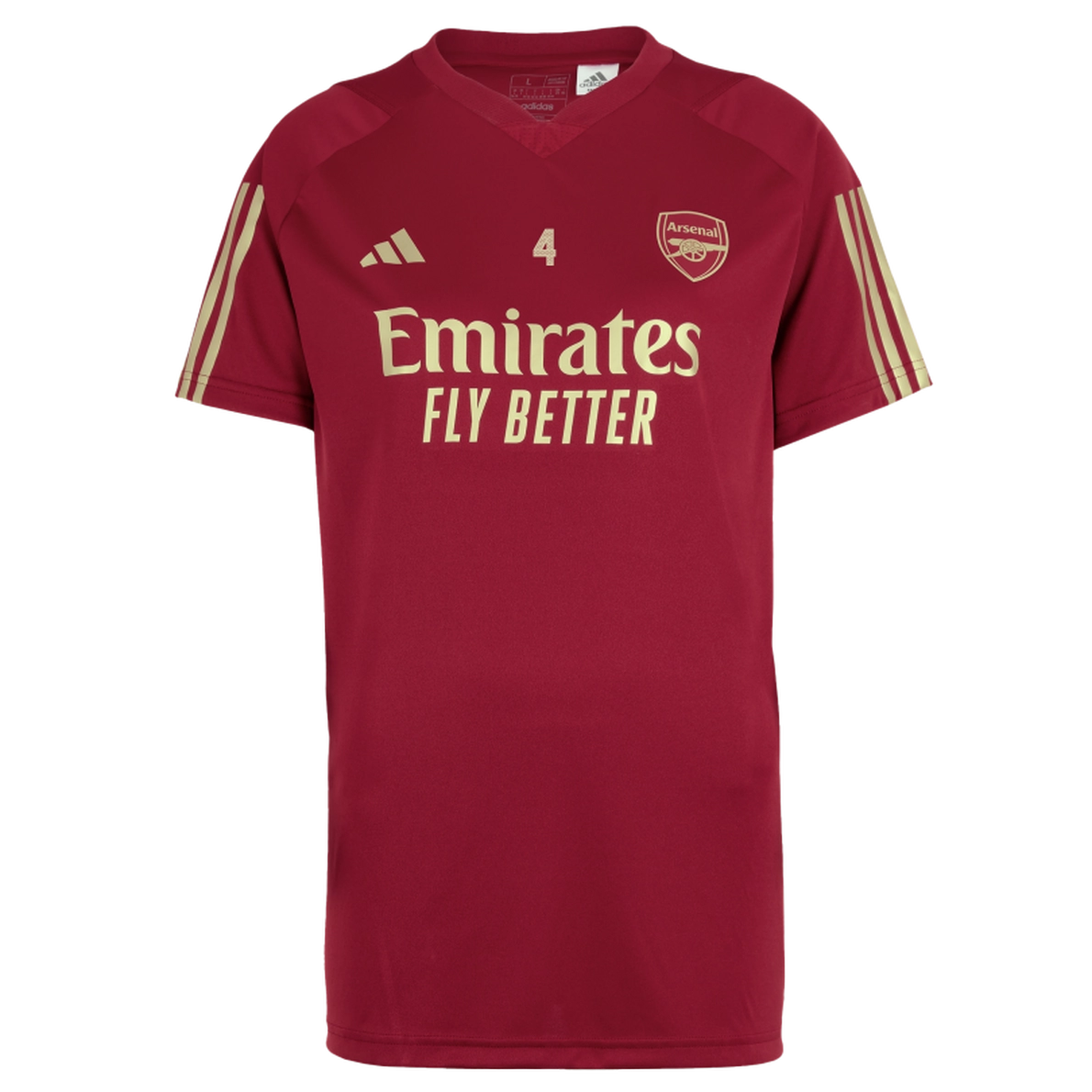 arsenal damen 2324 rotes trainingstrikot – ben white Fußballtrikots | Vielfalt für jeden Spieler Fußballtrikots | Vielfalt für jeden Spieler