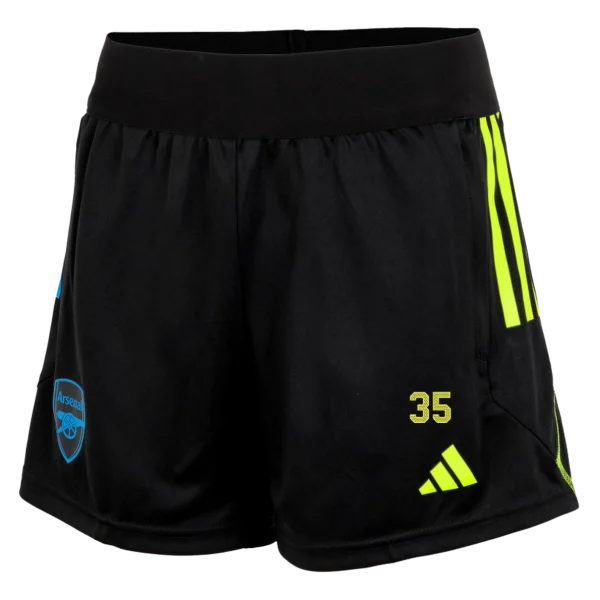 AFC Fussball Trikots Shop - arsenal damen 2324 schwarze trainingsshorts – oleksandr zinchenko Fußballtrikots | Vielfalt für jeden Spieler Fußballtrikots | Vielfalt für jeden Spieler Arsenal FC Shirts und Fanartikel