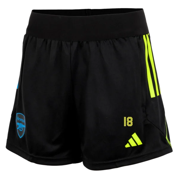 AFC Fussball Trikots Shop - arsenal damen 2324 schwarze trainingsshorts – takehiro tomiyasu Fußballtrikots | Vielfalt für jeden Spieler Fußballtrikots | Vielfalt für jeden Spieler Arsenal FC Shirts und Fanartikel