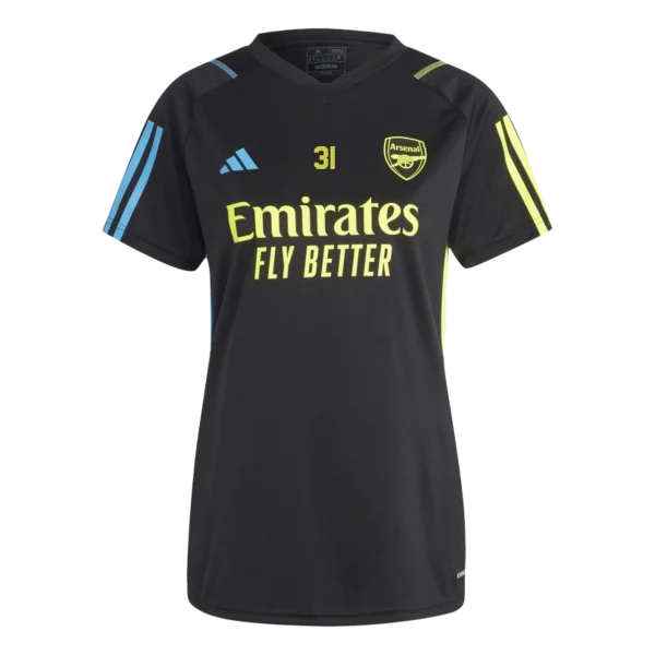 AFC Fussball Trikots Shop - arsenal damen 2324 schwarzes trainingstrikot – karl hein Fußballtrikots | Vielfalt für jeden Spieler Fußballtrikots | Vielfalt für jeden Spieler Arsenal FC Shirts und Fanartikel